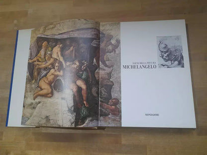MICHELANGELO. MARIA LUISA RIZZATTI. MONDADORI EDITORE. COLLANA: I GENI DELLA PITTURA. RISTAMPA 1980.