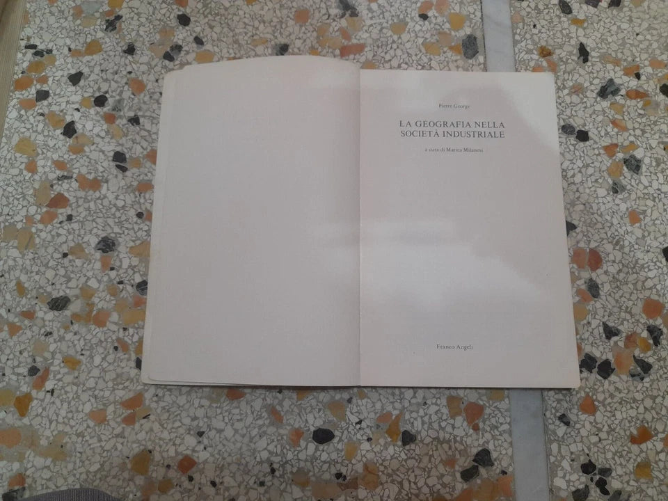 LA GEOGRAFIA NELLA SOCIETA' INDUSTRIALE. PIERRE GEORGE. FRANCO ANGELI EDITORE. 6° EDIZIONE 1987. COLLANA: GEOGRAFIA UMANA, DIRETTA DA LUCIO GAMBI.