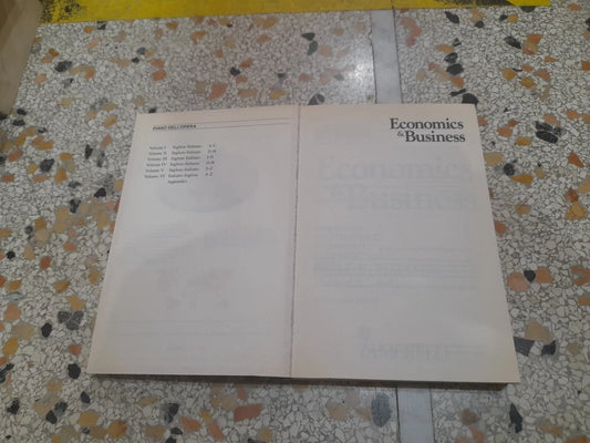 ECONOMICS & BUSINESS. DIZIONARIO ENCICLOPEDICO ECONOMICO E COMMERCIALE. VOLUME 1 : A-C. FERNANDO PICCHI. EDIZIONE SPECIALE MILANO FINANZA: MARZO 2004. ZANICHELLI EDITORE.