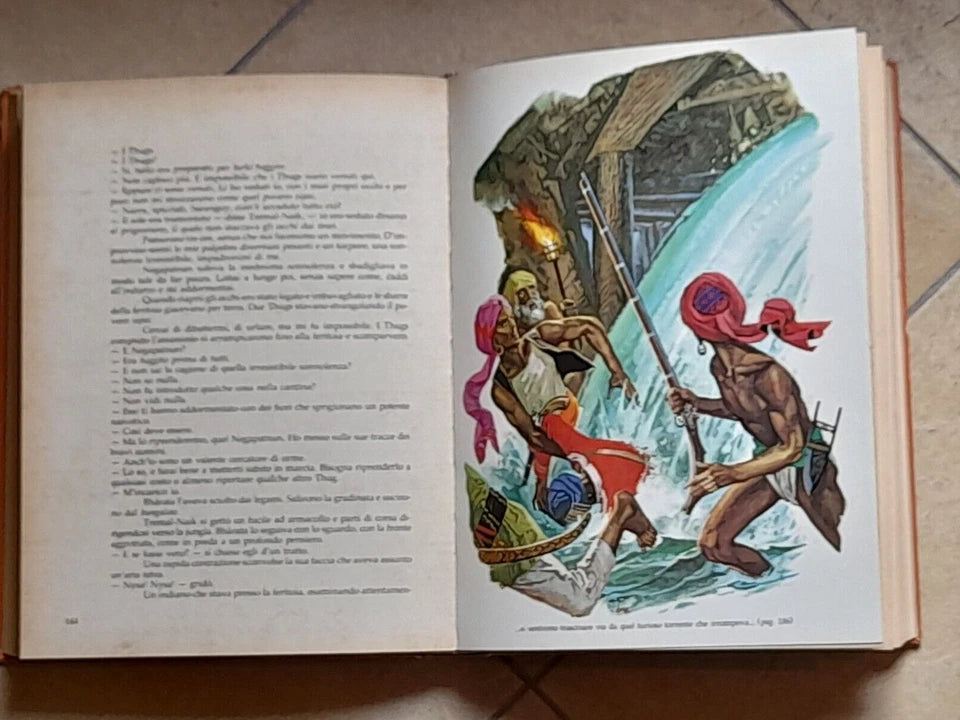 I MISTERI DELLA JUNGLA NERA. EMILIO SALGARI. EDITRICE LE STELLE. RISTAMPA 1975. COLLANA: I LIBRI D'ORO
