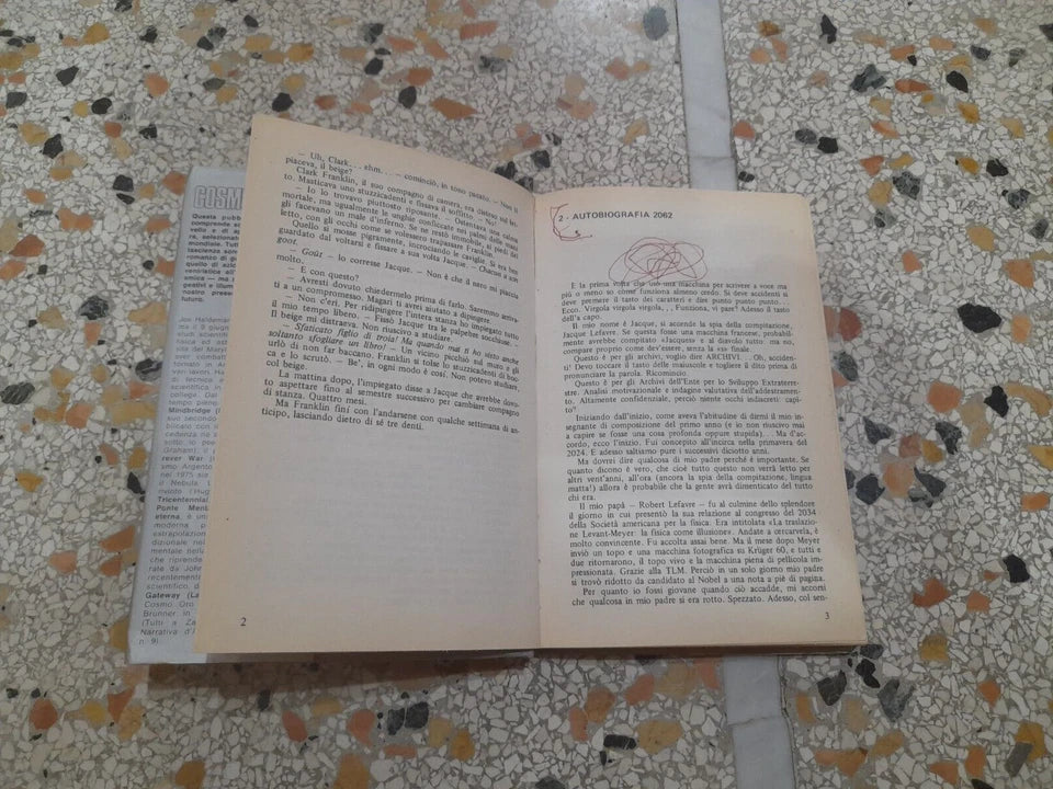 PONTE MENTALE. JOE HALDEMANN. EDITRICE NORD. 1° EDIZIONE ITALIANA 1980. COSMO COLLANA DI FANTASCIENZA N.97.