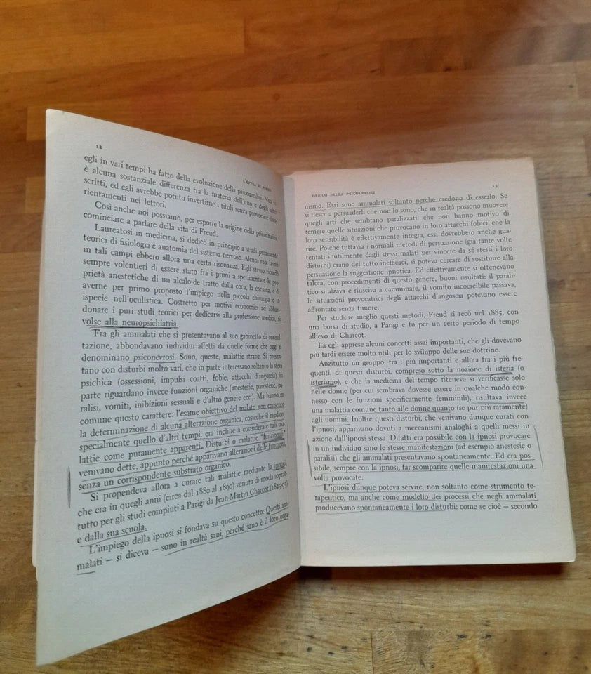 FREUD. CON ANTOLOGIA FREUDIANA. CESARE L.MUSATTI. BOLLATI BORINGHIERI EDITORE. COLLANA: BORINGHIERI UNIVERSALE SCIENTIFICA 56. RISTAMPA 1974.
