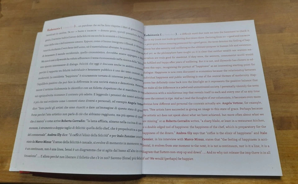 CATALOGO ILLYWORDS N.32. EUDEMONIA. AA.VV. EDIZIONI ILLY 2012.