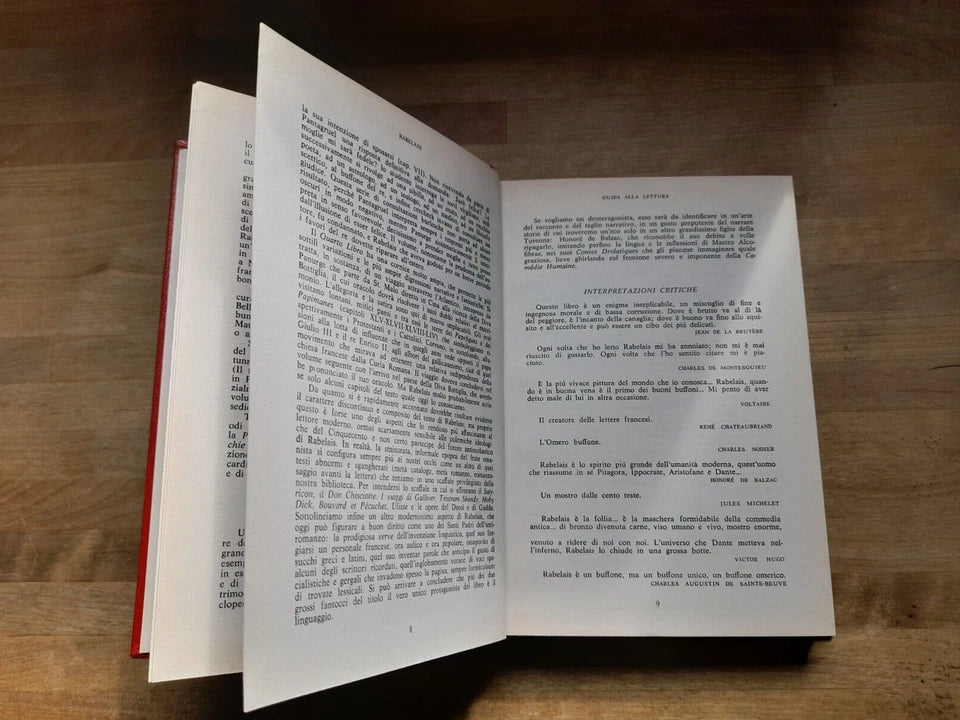 GARGANTUA E PANTAGRUELE. 2 VOLUMI. FRANCOIS RABELAIS. EDIPEM EDIZIONI. RISTAMPA 1974. VOLUMI 80-81. COLLANA: LA NOSTRA BIBLIOTECA CLASSICA IN CENTO VOLUMI.