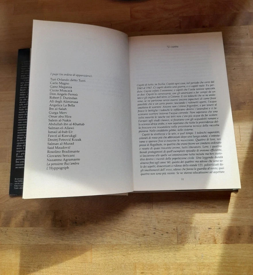 LE UOVA DI DRAGO. PIETRANGELO BUTTAFUOCO. MONDADORI EDITORE. 3° EDIZIONE NOVEMBRE 2005. UNA STORIA VERA AL TEATRO DEI PUPI. COLLANA: SCRITTORI ITALIANI E STRANIERI.