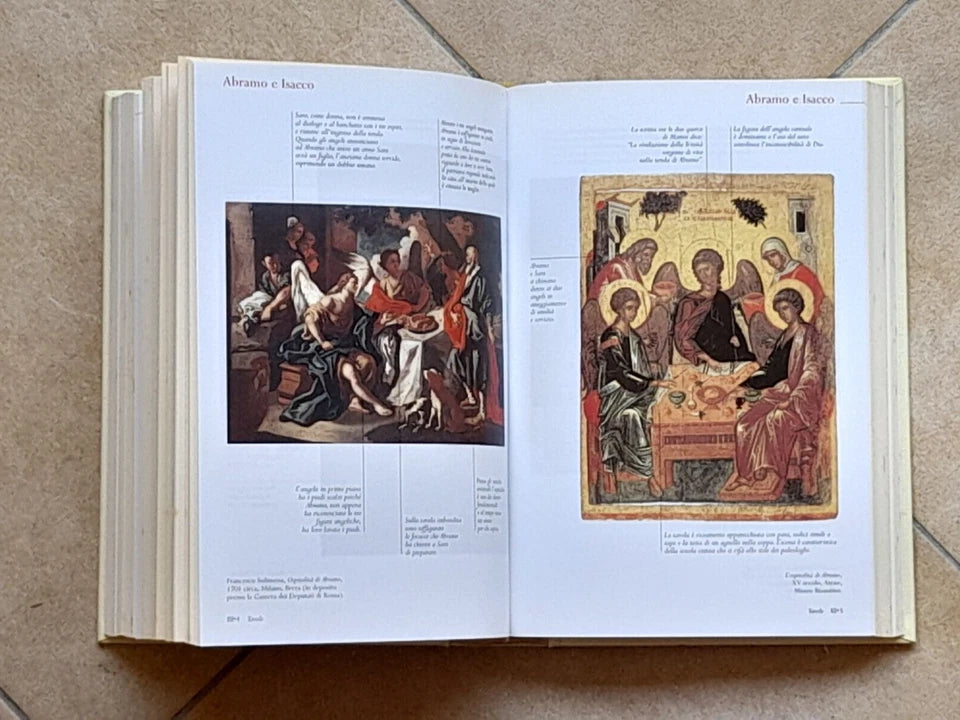 LA BIBBIA ANTICO TESTAMENTO. GENESI - 2 SAMUELE. DIEGO MANETTI - STEFANO ZUFFI. RISTAMPA MONDADORI 2006. COLLANA: I GRANDI LIBRI DELLA RELIGIONE. EDIZIONE SPECIALE PER TV SORRISI E CANZONI.