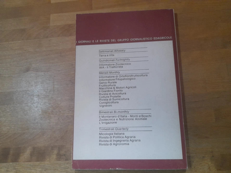 VINI D'ITALIA. BARTOLOMEO CARDINALI. EDAGRICOLA EDIZIONE 1978. COLLANA: BIBLIOTECA DI VITICOLTURA. EDIZIONE FUORI COMMERCIO.