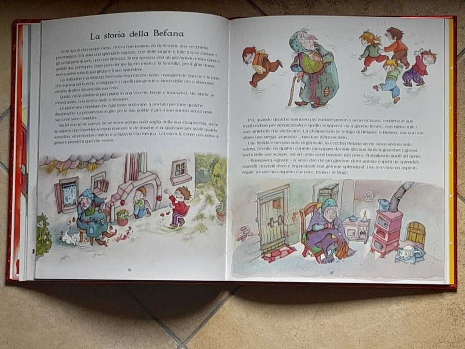 IL MIO LIBRO DI NATALE. ELISA PRATI. GIUNTI EDITORE. COLLANA: GIUNTI JUNIOR. 1° EDIZIONE 2003. ILLUSTRAZIONI DI MIRELLA MONESI.