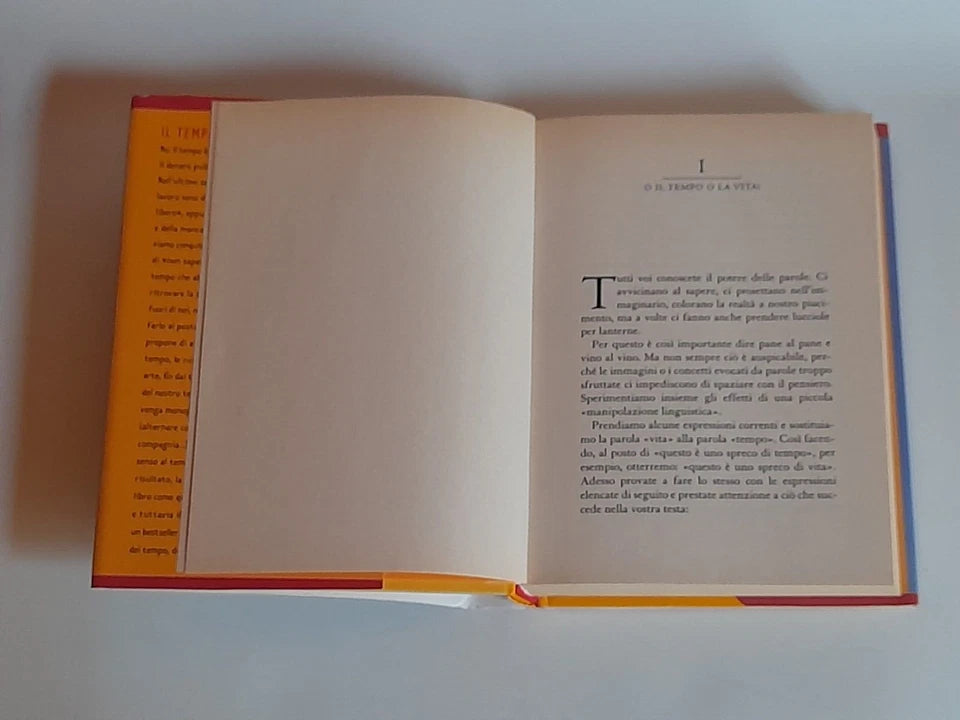 L'ARTE DEL TEMPO. JEAN-LOUIS SERVANT-SCHREIBER. RIZZOLI EDITORE. 1° EDIZIONE 2000. COLLANA: SAGGI STRANIERI.