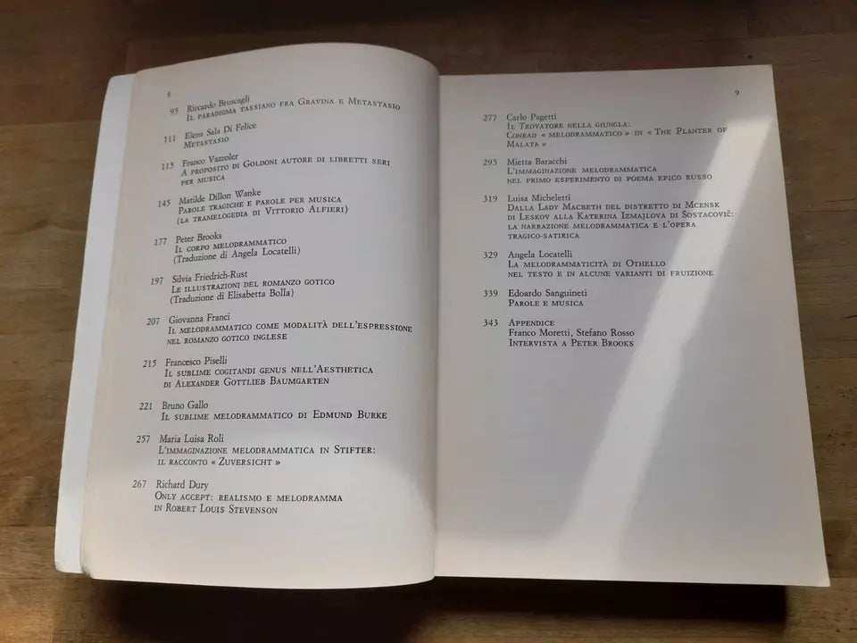 FORME DEL MELODRAMMATICO. BRUNO GALLO. GUERINI E ASSOCIATI EDITORI. 1° EDIZIONE 1988. COLLANA BLU 1.