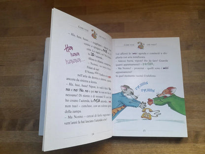 GERONIMO STILTON. UN CAMPER COLOR FORMAGGIO. COLLANA: STORIE DA RIDERE 2. PIEMME JUNIOR EDIZIONI. 1° EDIZIONE 2000.