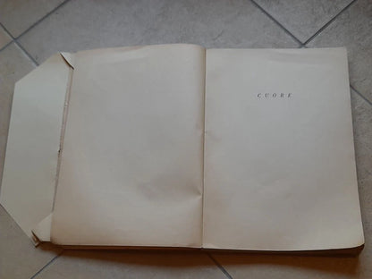 CUORE. EDMONDO DE AMICIS. GARZANTI EDITORE. EDIZIONE PER IL CENTENARIO DELLA NASCITA. 5° EDIZIONE 1952. ILLUSTRAZIONI A COLORI E IN B/N.