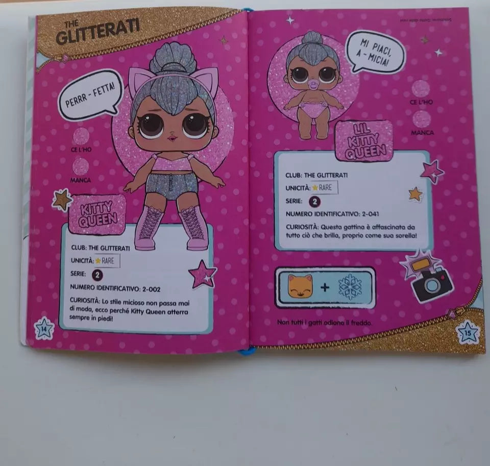 SCOPRI IL NOSTRO MONDO. L.O.L. SURPRISE!. KAYLA CIBBORN. APE JUNIOR. SALANI EDITORE. IV RISTAMPA OTTOBRE 2018.