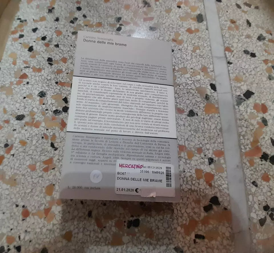 DONNA DELLE MIE BRAME. CARMINE VENTIMIGLIA. FRANCOANGELI EDITORE. 2° EDIZIONE 1992. 900: COLLANA DELL'ISTITUTO DI SOCIOLOGIA DELL'UNIVERSITA' DI PARMA.