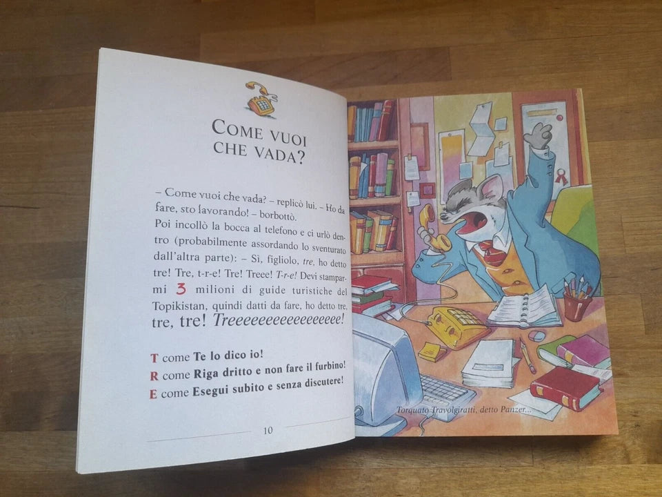 GERONIMO STILTON. UN CAMPER COLOR FORMAGGIO. COLLANA: STORIE DA RIDERE 2. PIEMME JUNIOR EDIZIONI. 1° EDIZIONE 2000.