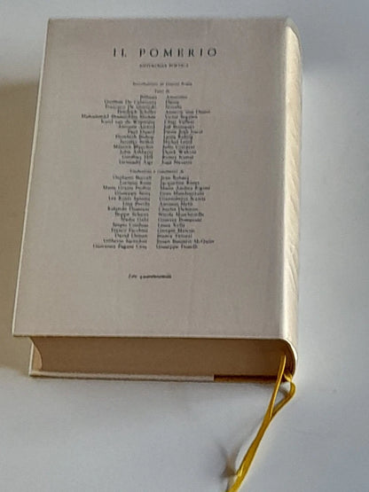 IN FORMA DI PAROLE - LIBRO SETTIMO. IL POMERIO. ANTOLOGIA POETICA. ELITROPIA EDITRICE 1983.