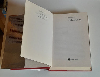 MALA TEMPORA. GIOVANNI SARTORI. COLLANA: I ROBINSON / LETTURE. LATERZA EDITORE. 1° EDIZIONE 2004.