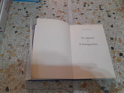 LA SIGNORA E IL MANAGEMENT. CHRISTIANE COLLANGE. GARZANTI EDITORE. 1° EDIZIONE 1970.
