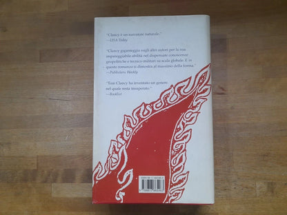 LA MOSSA DEL DRAGO. TOM CLANCY. 1° EDIZIONE 2000. RIZZOLI EDITORE. COLLANA: LA SCALA.