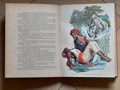 I MISTERI DELLA JUNGLA NERA. EMILIO SALGARI. EDITRICE LE STELLE. RISTAMPA 1975. COLLANA: I LIBRI D'ORO