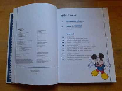 TOPOLINO. I MITICI DISNEY. LE GRANDI STORIE A FUMETTI DEI MITICI PERSONAGGI DISNEY. EDIZIONE SPECIALE PER CORRIERE DELLA SERA E GAZZETTA DELLO SPORT, 2009. TESTI: FABIO LICARI-ANTONIO SECONDO.