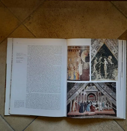 PITTURA MURALE IN ITALIA DAL TARDO DUECENTO AI PRIMI DEL QUATTROCENTO. MINA GREGORI. EDIZIONE FUORI COMMERCIO RISERVATA AL GRUPPO SAN PAOLO, OTTOBRE 1995. COLLANA: PITTURA MURALE IN ITALIA.