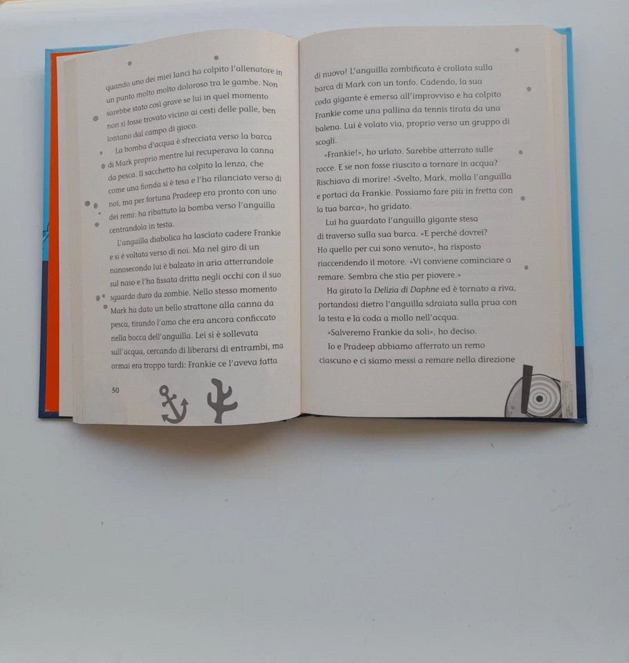 IL MIO GROSSO GRASSO PESCE ZOMBIE E' TONNATO!. MO O'HARA. IL CASTORO EDIZIONI. RISTAMPA 2019. COLLANA: IL CASTORO BAMBINI.