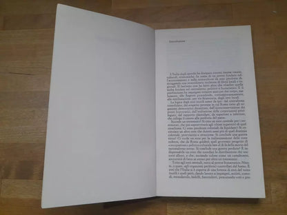 L'ITALIA MANGIATA. VITTORIO EMILIANI. EINAUDI EDITORE. COLLANA: GLI STRUZZI 139 SOCIETA' 4.  1° EDIZIONE 1977.