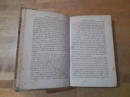 LE GEMELLE AFRICANE OSSIA L'AFRICA INTERNA DESCRITTA DAL VERO. VOLUME 1. PEL P. GIO. 2° EDIZIONE 1878. GIUSEPPE FRANCO D. C. D. G. PRATO  - TIPOGRAFIA GIACHETTI, FIGLIO E C. - 1878.