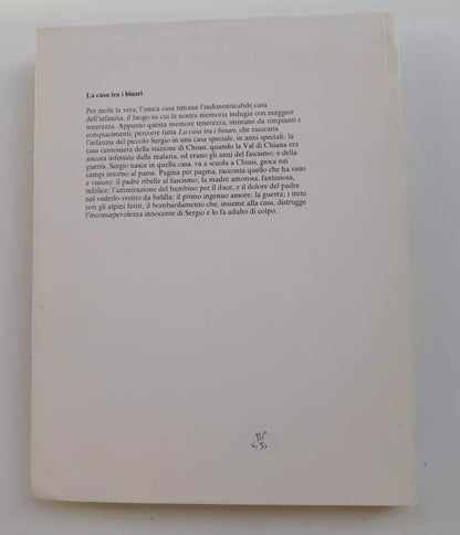 LA CASA TRA I BINARI. SERGIO BITOSSI. VALLARDI-GARZANTI EDITORE. 1° EDIZIONE OTTOBRE 1981. COLLANA: STORIE RACCONTI AVVENTURE.