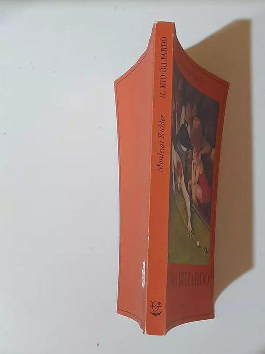 IL MIO BILIARDO. MORDECAI RICHLER. ADELPHI EDITORE. RISTAMPA 2002. COLLANA: LA COLLANA DEI CASI 51.