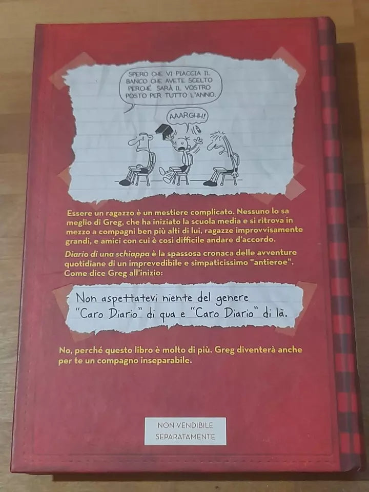 DIARIO DI UNA SCHIAPPA. LOTTO DI 4 VOLUMI. JEFF KINNEY. IL CASTORO EDITRICE 2013.