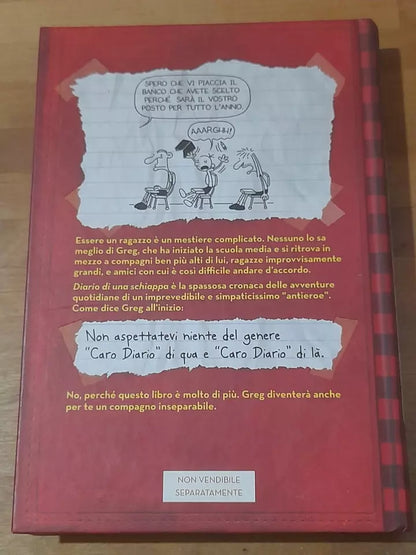 DIARIO DI UNA SCHIAPPA. LOTTO DI 4 VOLUMI. JEFF KINNEY. IL CASTORO EDITRICE 2013.
