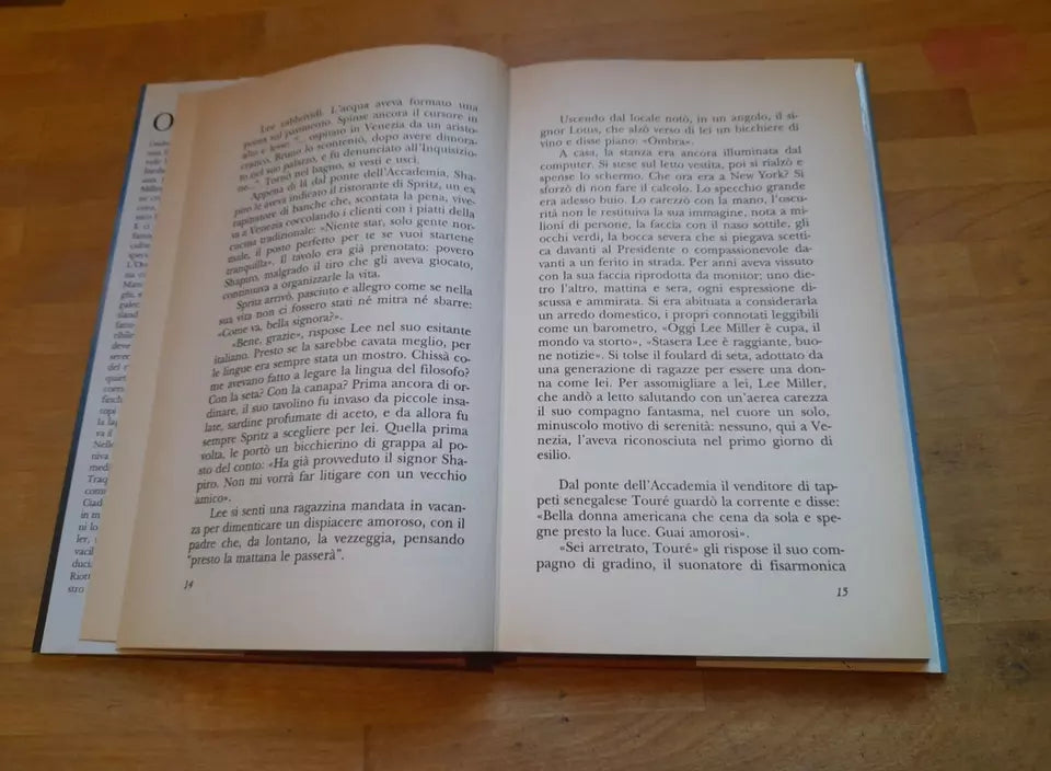 OMBRA. UN CAPRICCIO VENEZIANO. GIANNI RIOTTA. RIZZOLI EDITORE. 1° EDIZIONE OTTOBRE 1995.