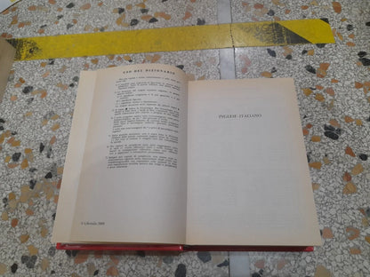 DIZIONARIO. ITALIANO INGLESE - INGLESE ITALIANO. GEOFFREY HUTCHINGS. LIBRITALIA 2000. RISTAMPA.