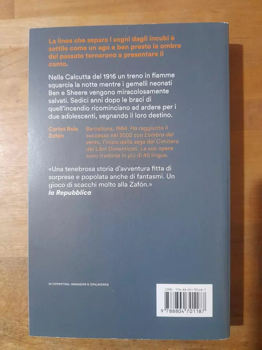IL PALAZZO DELLA MEZZANOTTE. CARLOS RUIZ ZAFON. EDIZIONE SPECIALE MONDADORI 2018.