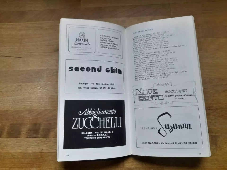 BOLOGNA GUIDE BOOK. GUIDA PRATICA DI BOLOGNA. TREND EDITRICE. 1° EDIZIONE 1978. ITALIANO-INGLESE-FRANCESE-TEDESCO.