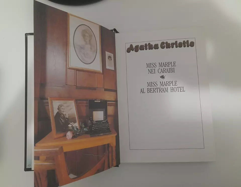 COLLEZIONE AGATHA CHRISTIE. MISS MARPLE NEI CARAIBI-MISS MARPLE AL BERTRAM HOTEL. EDIZIONE CDE 1993.