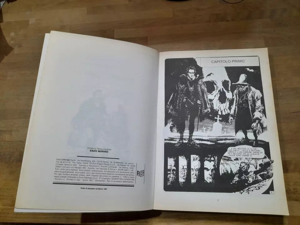 NEKRADAMUS. I GIGANTI DELL'AVVENTURA N. 3. HECTOR G. OESTERHELD - HORACIO LALIA. EURA EDITORIALE, 1997.