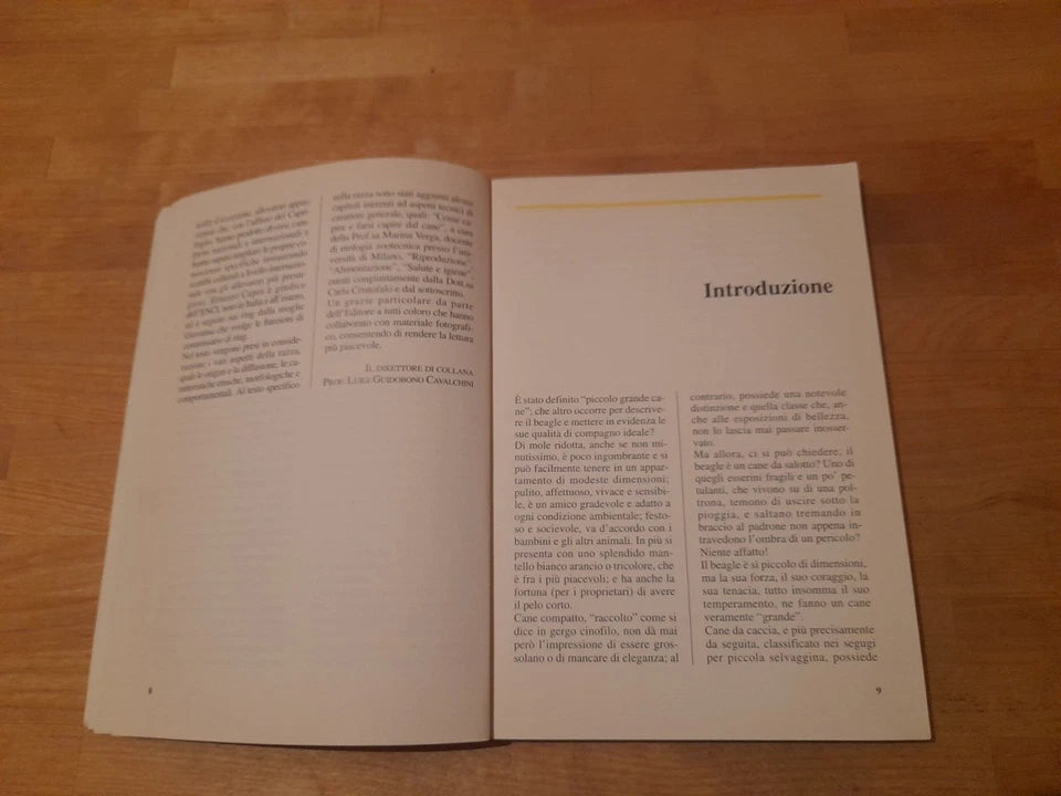 IL BEAGLE. ERNESTO & GIOVANNA CAPRA. DE VECCHI EDITORE, 1996. COLLANA: CANI DI RAZZA.