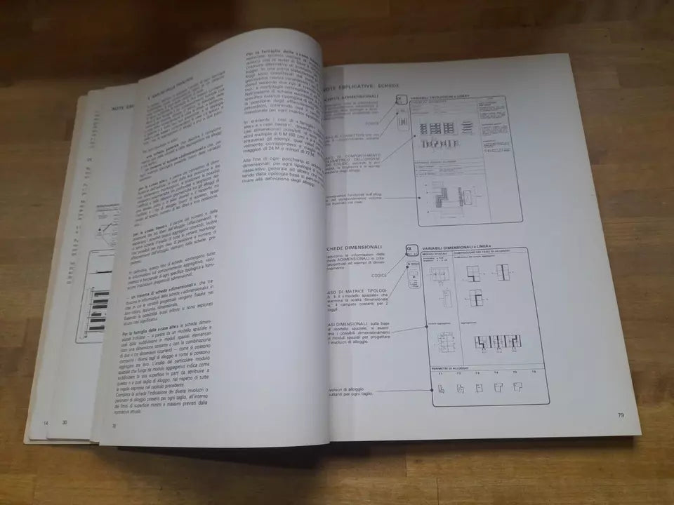 REGOLE TIPOLOGICHE. EDIZIONI LUIGI  PARMA. 1° EDIZIONE 1979. AA.VV. COLLANA: STUDI SULL'INDUSTRIALIZZAZIONE EDILIZIA CISE 6