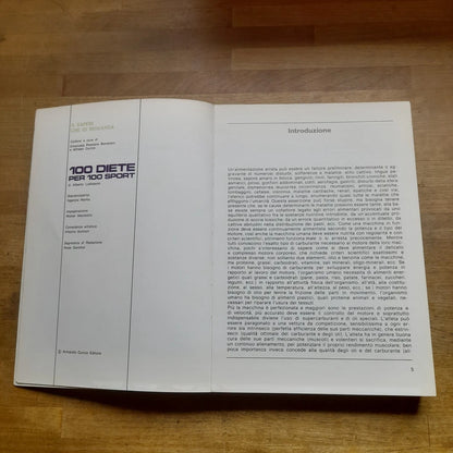 100 DIETE PER 100 SPORT. ALBERTO LODISPOTO. CURCIO EDITORE 1976. COLLANA: IL SAPERE CHE CI RIGUARDA.