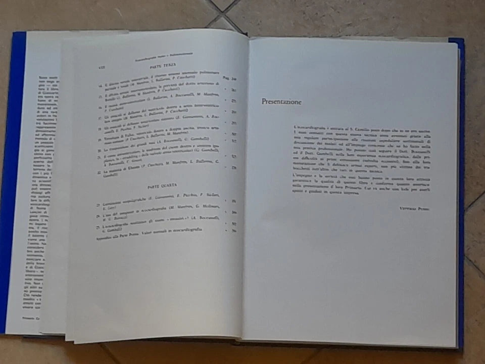 ECOCARDIOGRAFIA MONO E BIDIMENSIONALE. BOCCANELLI - GAMBELLI. IL PENSIERO SCIENTIFICO EDITORE. RISTAMPA RIVEDUTA E CORRETTA 1982.
