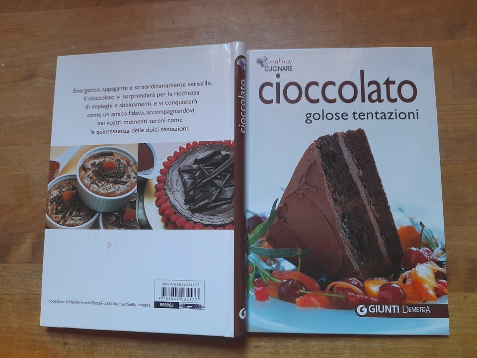 CIOCCOLATO GOLOSE TENTAZIONI. AA.VV. GIUNTI DEMETRA EDITORE. RISTAMPA 2011. COLLANA: VOGLIA DI CUCINARE.