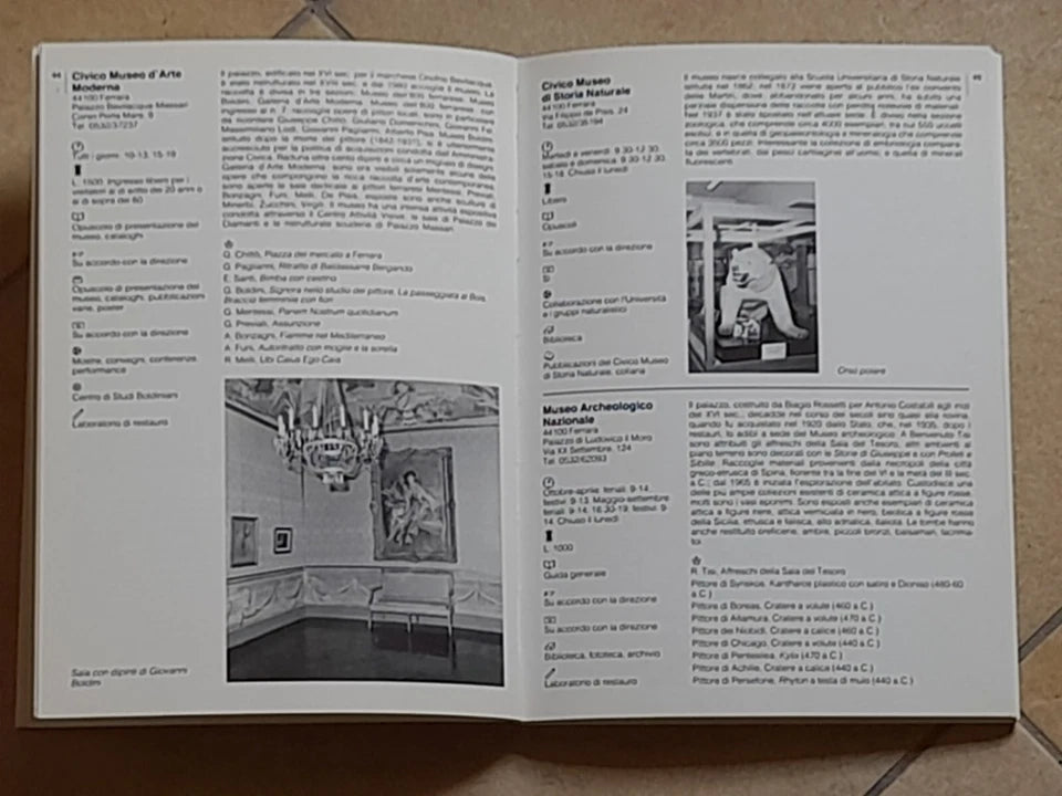 GUIDA AI MUSEI DELL'EMILIA ROMAGNA. A CURA DI RANIERI VARESE. ELECTA EDITORIALE. 1° EDIZONE 1984.