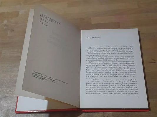 RACCONTI DAL NUOVO ABBECCEDARIO. LEV TOLSTOJ. EDIZIONI PAOLINE. 1° EDIZIONE 1984.