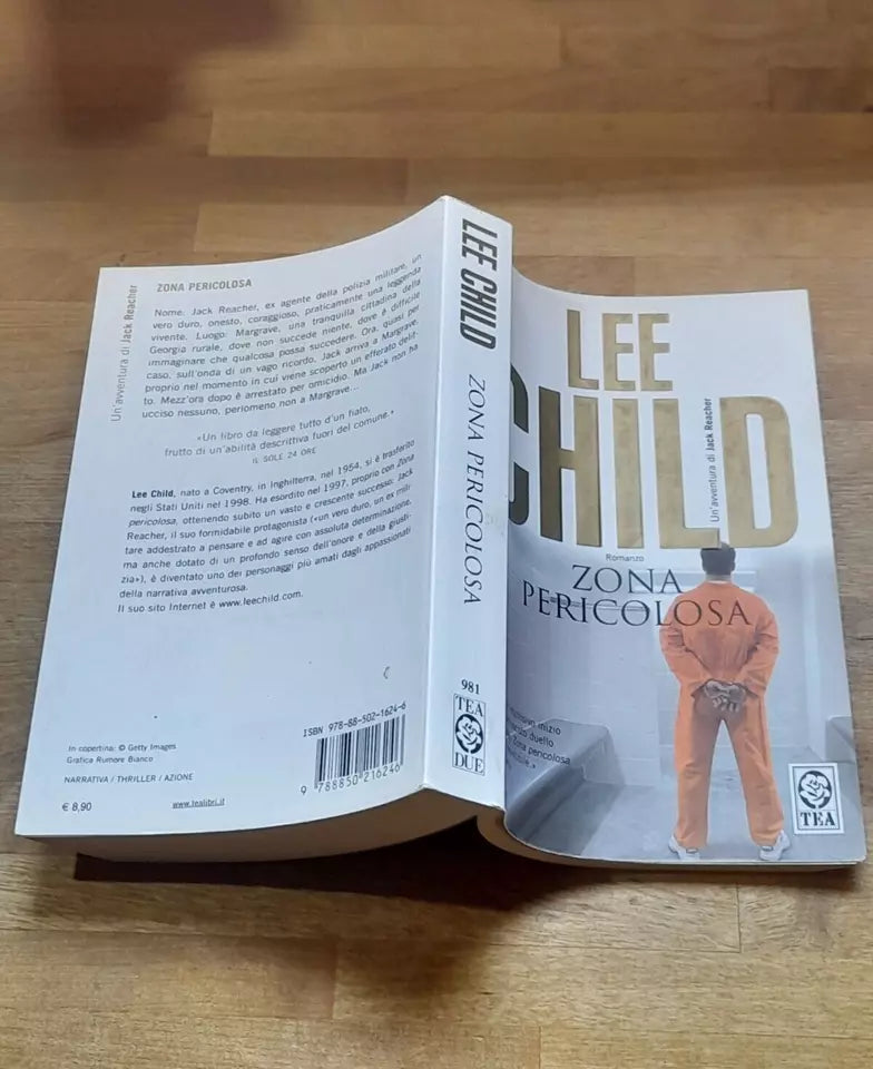 ZONA PERICOLOSA. LEE CHILD. TEA EDITORI. COLLANA: TEADUE 981. 3° EDIZIONE MARZO 2008.