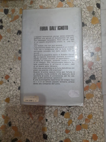 FURIA DALL' IGNOTO. LLOYD BIGGLE JR. EDITRICE NORD, 1970. COSMO SERIE ARGENTO,  COLLANA DI FANTASCIENZA 4.