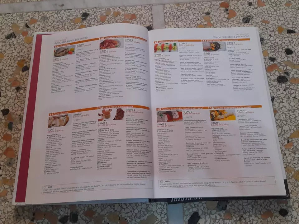 CHEF ACADEMY. 1. ANTIPASTI FREDDI. LIBRO E RICETTE FILMATE. CON 2 DVD. REPUBBLICA - L'ESPRESSO. AA.VV. 1° EDIZIONE 2009.