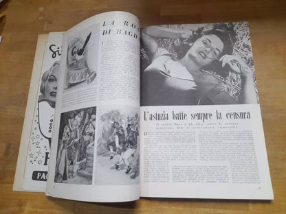 SIPARIO. LA RIVISTA DEL TEATRO E DEL CINEMA. ANNO IV°. 1949. N° 43.